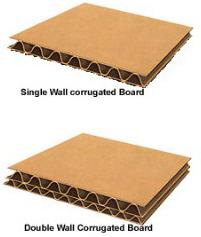 corrugated cardboard boxes